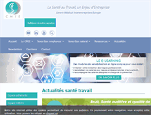 Tablet Screenshot of cmie.fr